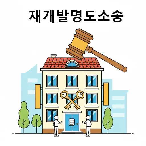 군산부동산변호사, 재개발명도소송
